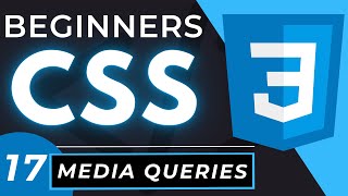 CSS Media Queries amp Responsive Web Design tutorial for Beginners [upl. by Ainesej]