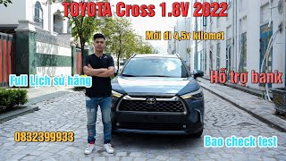 Toyota cross 2022 bản 18V chiếc xe đáng mua nhất trong thời điểm giảm thuế hiện tại [upl. by Asirb26]