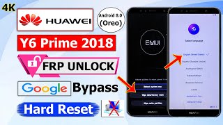 Huawei Y6 Prime 2018 FRP Unlock amp Hard Reset 2024 ✅ FRP Bypass Without Pc ✅ Google Account Remove ✅ [upl. by Silletram]