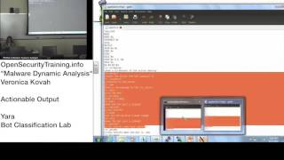 Dynamic Malware Analysis D3P18 Actionable Output Yara Lab Bot Classification [upl. by Ilowell]