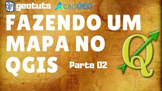 Como Fazer Mapas  QGIS 1X Parte 2 [upl. by Ekralc]