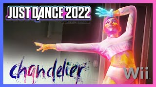 Just Dance 2022 Unlimited Wii  Chandelier by Sia 127k [upl. by Yenots828]