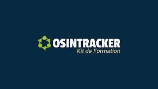 Présentation officielle de lapplication Osintracker [upl. by Falo772]