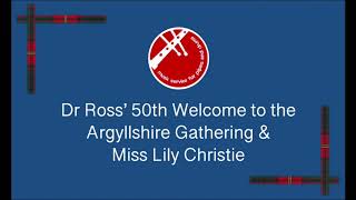 Dr Ross 50th and Miss Lily Christie set [upl. by Pigeon115]