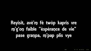 Lavim tris Krispèk ft Zomò Lyrics [upl. by Nidraj]