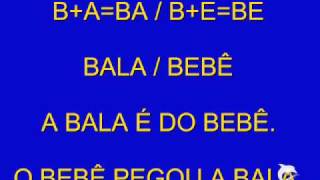 Alfabetização  Método Silábico [upl. by Sonja]