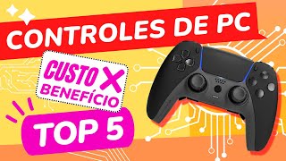 CONTROLE PARA PC MUITO BOM E BARATO  TOP 5 [upl. by Stromberg]