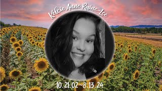 Kelcie Anne RaineLee Celebration of Life [upl. by Misti322]