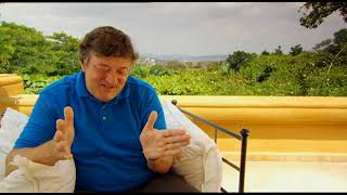 Blackadder Interview Stephen Fry in Africa [upl. by Yerffe]