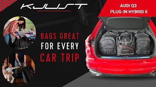 AUDI Q3 PLUGIN HYBRID II KJUST CAR BAGS SET FITTED PERFECTLY TO YOUR CAR🚗ID 5902641110474 [upl. by Denny392]