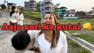 Mero xori le aaja malai k garyo 😥dailyvlog mayagurung9799🖤 [upl. by Anatak]