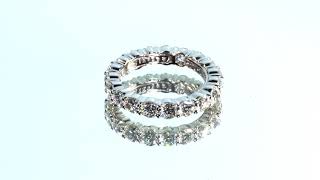 HARRY WINSTON Prong Set Full Eternity Ring [upl. by Seidler]