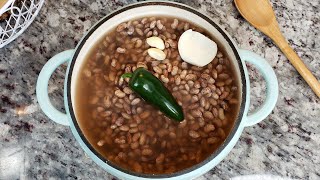 Pot Of Pinto Beans Recipe  Frijoles De La Olla Recipe [upl. by Adnorrahs]