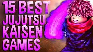 Top 15 Best Roblox Jujutsu Kaisen games to play in 2021 [upl. by Laehplar273]