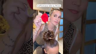 Coiffure spécial MC do shortvideo humour mereetfille merefille [upl. by Ahsinel]