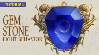 How to Paint Gemstone in Painterly Style [upl. by Aicilav773]