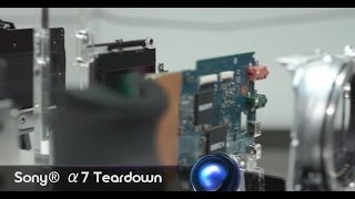 Sonys a7 Full Frame Mirrorless Camera Gets A Teardown [upl. by Abbotsen]