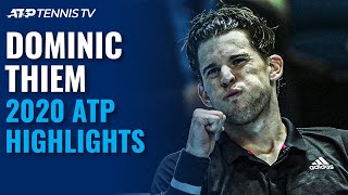 Dominic Thiem 2020 ATP Highlight Reel [upl. by Coralyn]