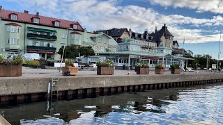 Stockholm Walks Vaxholm Small town walk in the archipelago [upl. by Ennovart]