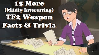 15 More Mildly Interesting TF2 Weapon Facts Trivia amp History [upl. by Idalla321]