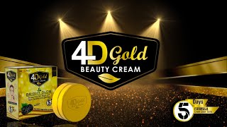 4D Gold Beauty Cream Tvc  Ahmed Advertiser [upl. by Notlem]