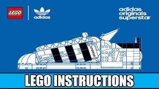 LEGO Instructions  Creator Expert  10282  Adidas Originals Superstar Other Foot [upl. by Berke]