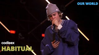 Justin Bieber  Habitual live Amazon Our Word [upl. by Dweck]