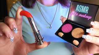 Tingling 💯 makeup with fake cosmetics ASMR 🌷 [upl. by Navy661]