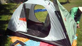 Alps Mountaineering Meramac 2 Backpacking Tent PItch Ten Minute Tent [upl. by Eneleahs]