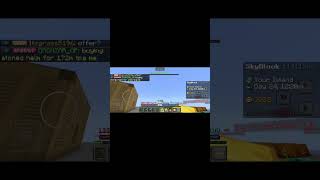 Minecraft hypixel skyblock gameplay [upl. by Elyag]