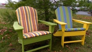 How to Make an Adirondack Chair Cushion [upl. by Bentley]