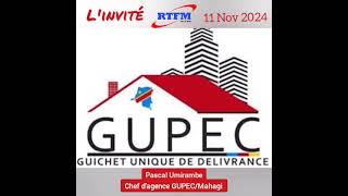 Ituri levée de suspension du GUPEC le chef dAgence de Mahagi sexprime—REPLAY DE LENTRETIEN [upl. by Niltac]