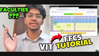 VIT FFCS COMPLETE GUIDE FOR FRESHERS [upl. by Adyam]