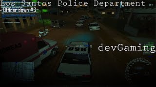 MTA  devGaming LSPD  Officer down 3 [upl. by Tsiuqram422]