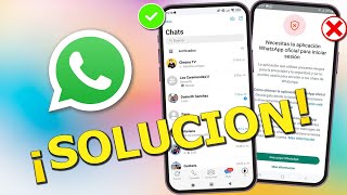 Nuevo WhatsApp Estilo iPhone para Android 2024 Error Solucionado✅ [upl. by Iliak]