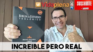 Biblia de Estudio TEOLÓGICO Reina Valera 60  EXCELENTE  Reseña COMPLETA para conocerla a fondo [upl. by Mide]