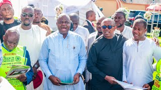 Peter Obi Joined Obi Cubana amp Others At Funeral Of Pst Lazarus Mouka Wife Lay To Rest In Imo State [upl. by Ishmael]