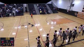 ChurchvilleChili High School vs Brighton High School Mens Varsity Basketball [upl. by Nyledam612]