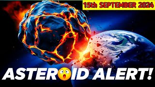 😱15 September 2024 Will This Asteroid Destroy Earth पृथ्वी से एस्टेरॉइड टकराएगा [upl. by Pierce]