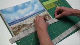 How to make a quilt binding with butted corners [upl. by Ahtiekahs]