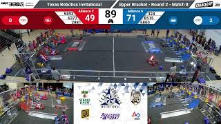 sf8m1 2023 Texas Robotics Invitational [upl. by Ahsin]