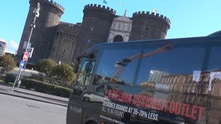 Caserta  Una navetta da Napoli per Reggia e Outlet Marcianise 011216 [upl. by Nwahsyar311]