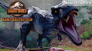 Vechtende Trexen uit elkaar halen  Jurassic World Kamp Krijtastisch  Netflix [upl. by Noied]