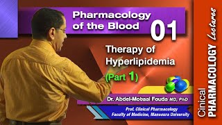 Pharmacology of the Blood  Lec 01 Therapy of hyperlipidemia Part 1 Physiology and biochemistry [upl. by Ferullo]