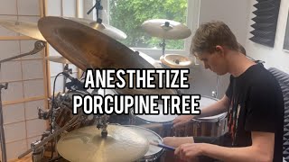 Anesthetize Live  Porcupine Tree Drum Cover One Take  With the Gavin Harrison Protean Snare [upl. by Torras]