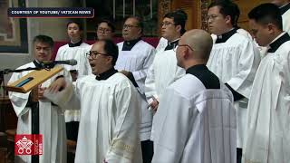 Filipino choir sings at Saint Peter’s Basilica for historic synod [upl. by Corsiglia]