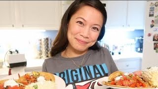 ASMR Mexican Fajitas Midnight Relaxing Cooking with Char [upl. by Ahsie]