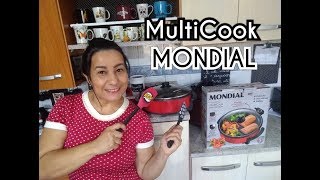 PANELA ELÉTRICA MULTI COOK MONDIAL [upl. by Anyalram729]