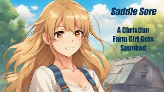 Saddle Sore  A Farm Girl Gets Spanked Before Breakfast Short Story Audiobook [upl. by Ellekram120]