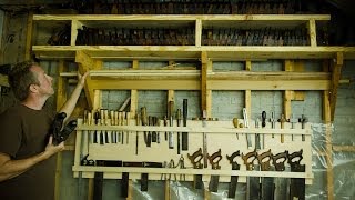 How to Make a Woodworking Hand Tool Storage Board [upl. by Freeland]